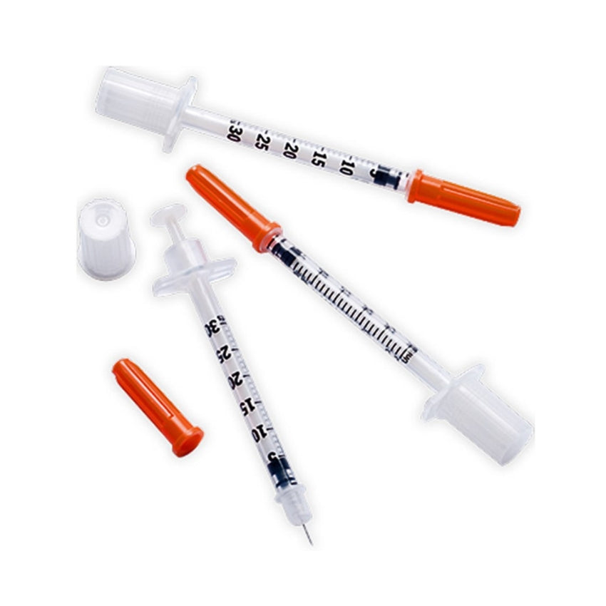Insulin Syringes with Needles CROSSTEX