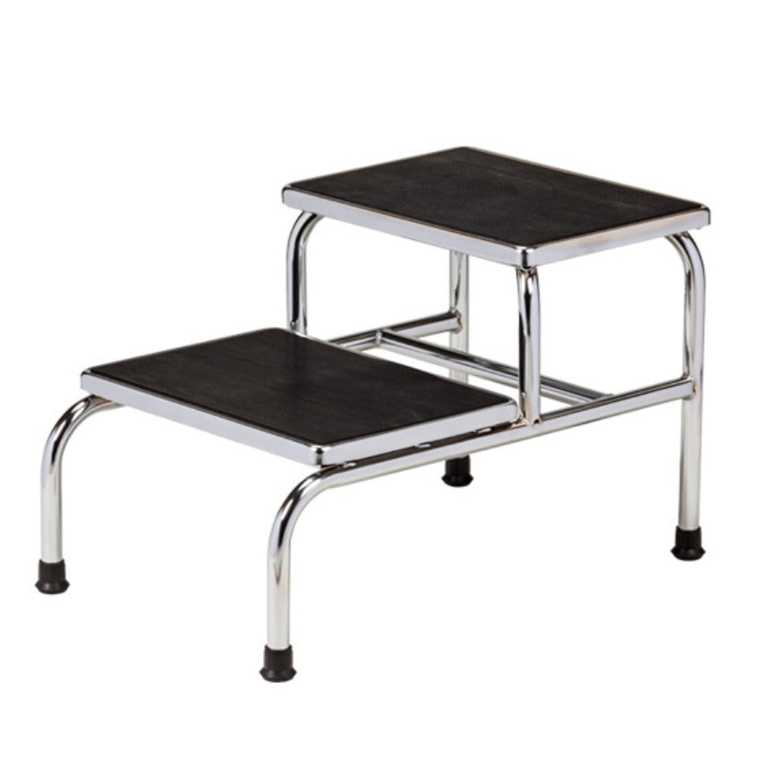 Two-Step Stainless Steel Foot Stool - UMF Medical