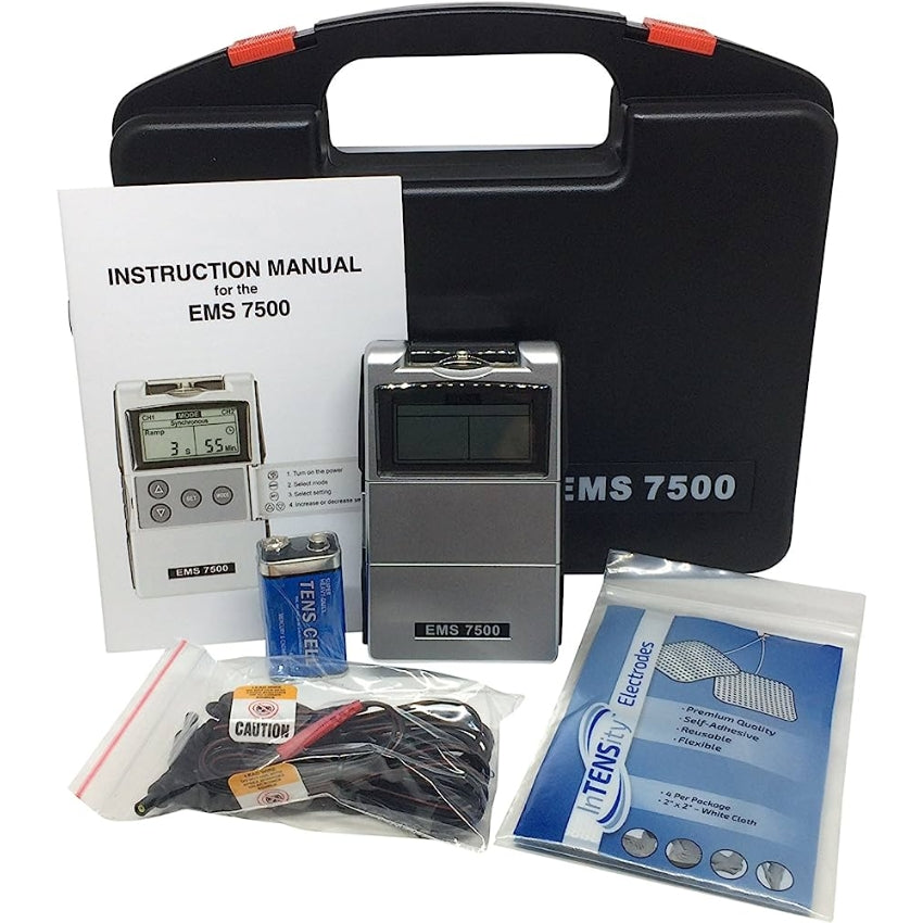 EMS-7500 EMS 3 Mode Muscle Stimulator - DE7500