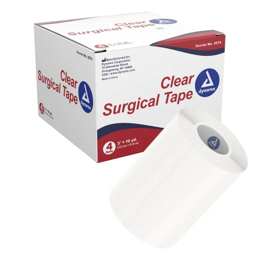 Dynarex Clear Surgical Tape — Mountainside Medical Equipment
