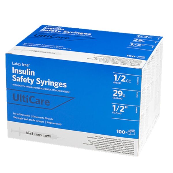 Ulticare Insulin Safety Syringes - Image 2