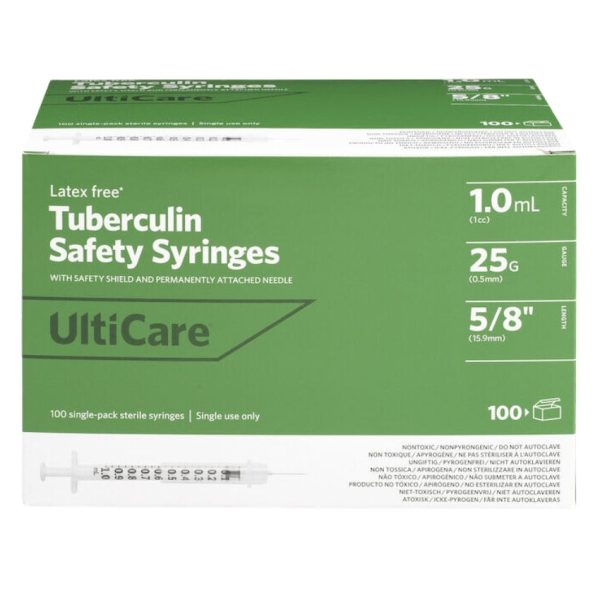 Ulticare Tuberculin Safety Syringes