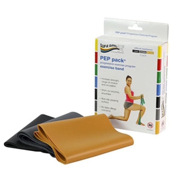 Sup-R Band Latex-Free Exercise Band, PEP Pack - Image 3