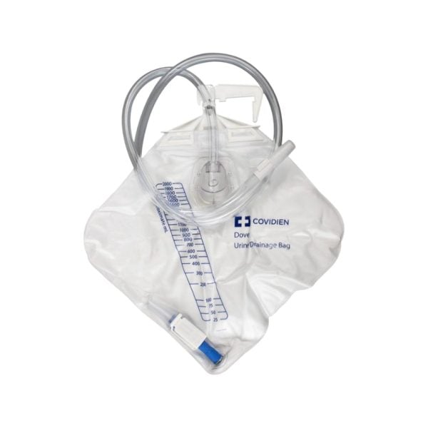 Urine Drainage Dual Bags, 2000mL