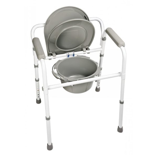 Steel Folding Commode - Image 2