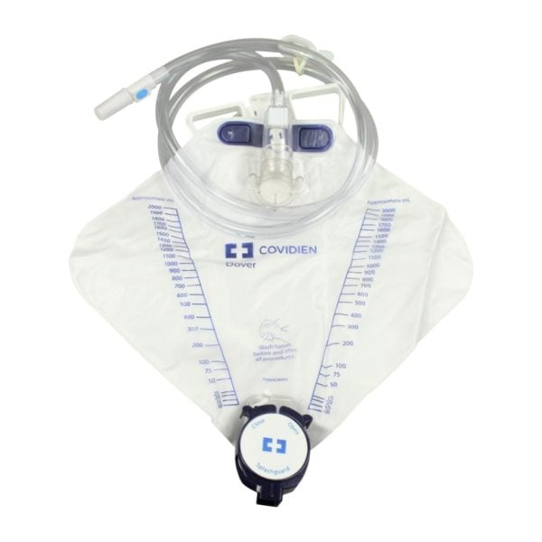 Urine Drainage Dual Bags, 2000mL - Image 2