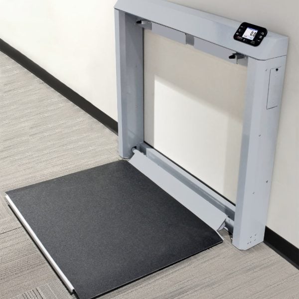 Digital Wall-Mount Fold-Up Wheelchair Scale - Image 3