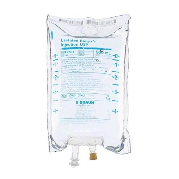 Excel IV Containers for Lactated Ringer's Injections with Optional 5% Dextrose