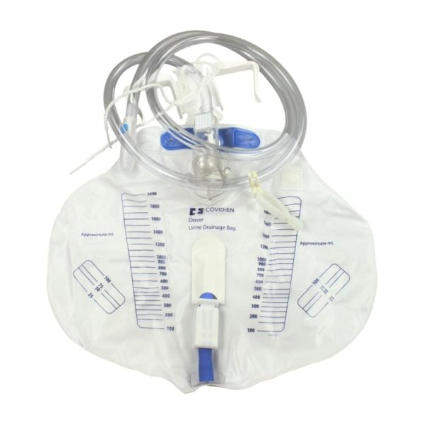 Urine Drainage Dual Bags, 2000mL - Image 3