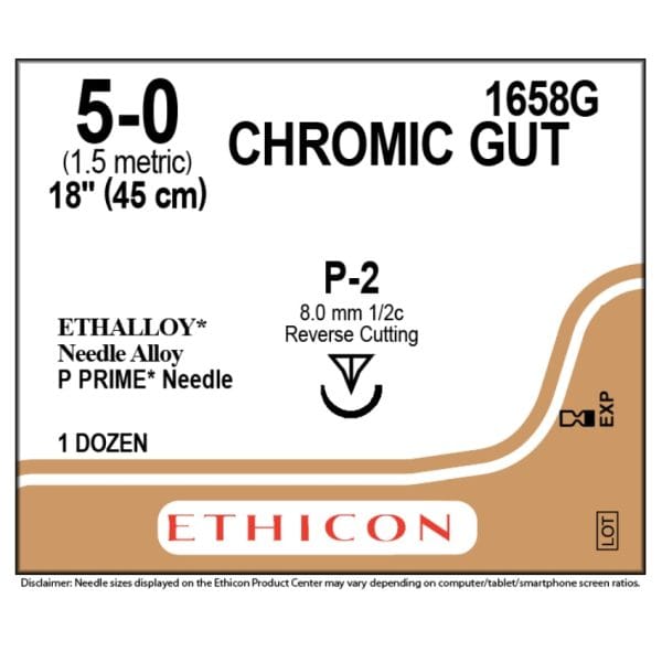 Ethicon Surgical Gut Suture - Chromic