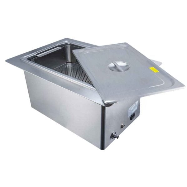 19 Liter Recessed Ultrasonic Cleaner with Heat Capacity - Image 2