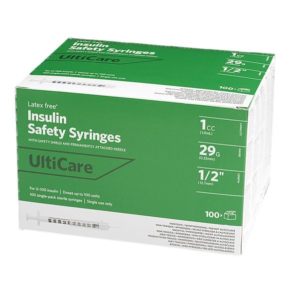 Ulticare Insulin Safety Syringes