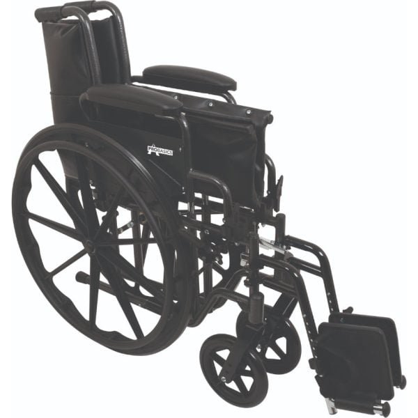 ProBasics K2 Wheelchair with 20" x 16" Seat and Swing-Away Footrests - Image 3