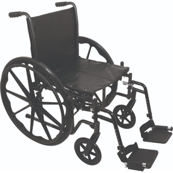 ProBasics K2 Wheelchair with 20" x 16" Seat and Swing-Away Footrests - Image 4