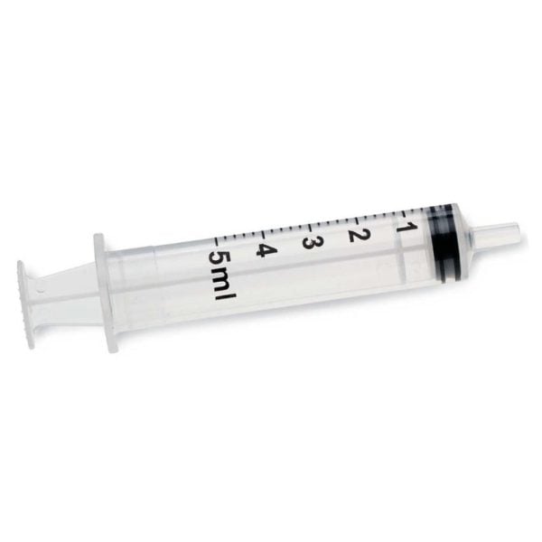 Syringe, Non-Sterile - Luer-Lok - 5mL