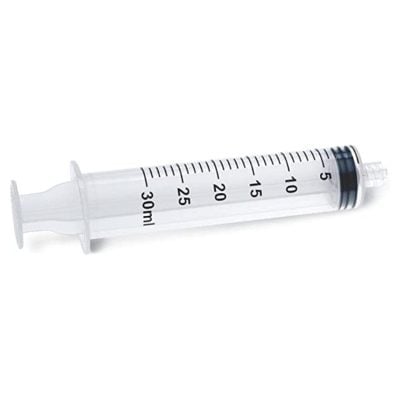 Luer-Lok Sterile Syringes - 30 mL - 56/Box
