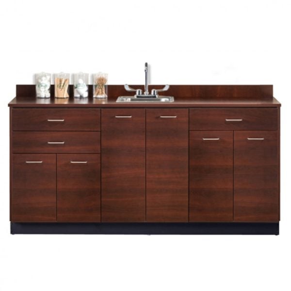 Base Cabinet With 6 Doors And 3 Drawers With Sink - Image 2