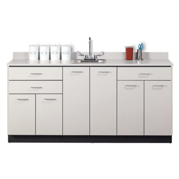 Base Cabinet With 6 Doors And 3 Drawers With Sink - Image 3