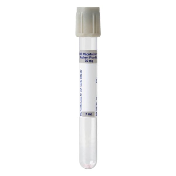 Vacutainer Glass Fluoride Glucose Tubes - 1000/Cs