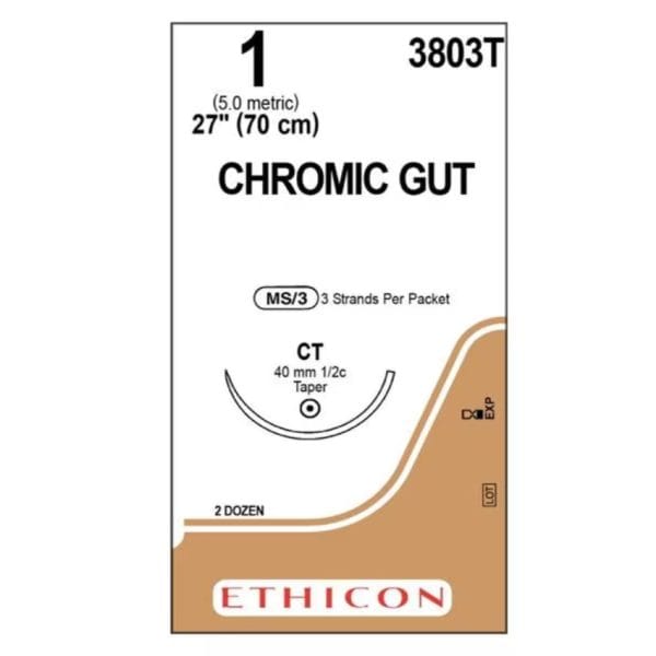 Ethicon Surgical Gut Suture - Chromic - Image 2