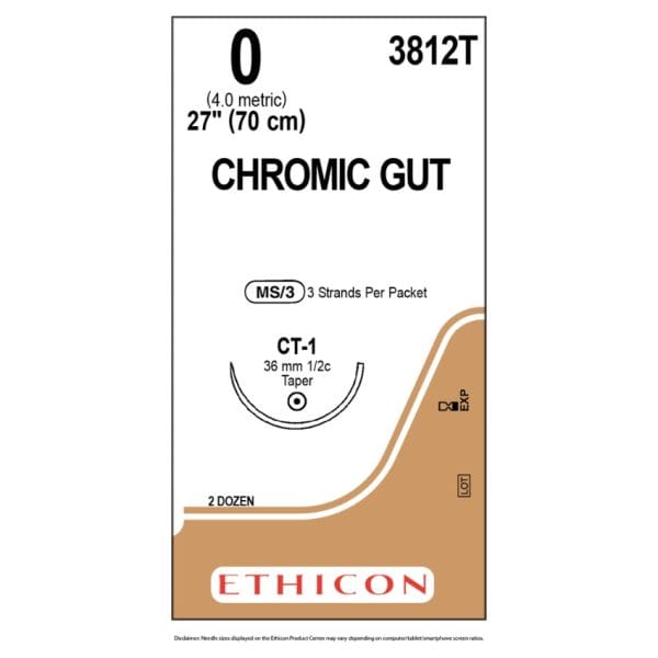 Ethicon Surgical Gut Suture - Chromic - Image 4