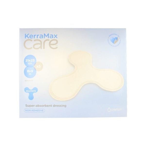 Kerramax Care™ Super-Absorbent Dressing, Multisite