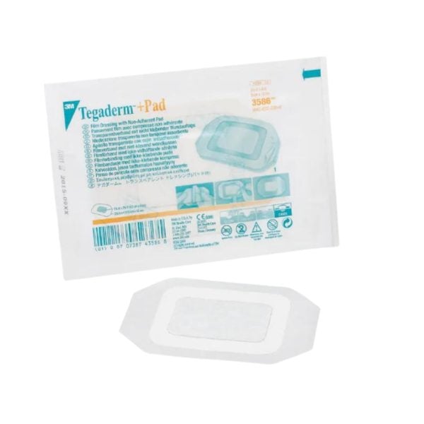 Tegaderm +Pad Film Dressing with Non-Adherent Pad