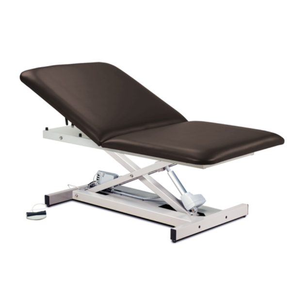 Power 600 Bariatric, Extra Wide, Open Base, Power Table with Adjustable Backrest - Image 4