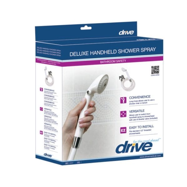 Deluxe Handheld Shower Spray with Diverter Valve - Image 4