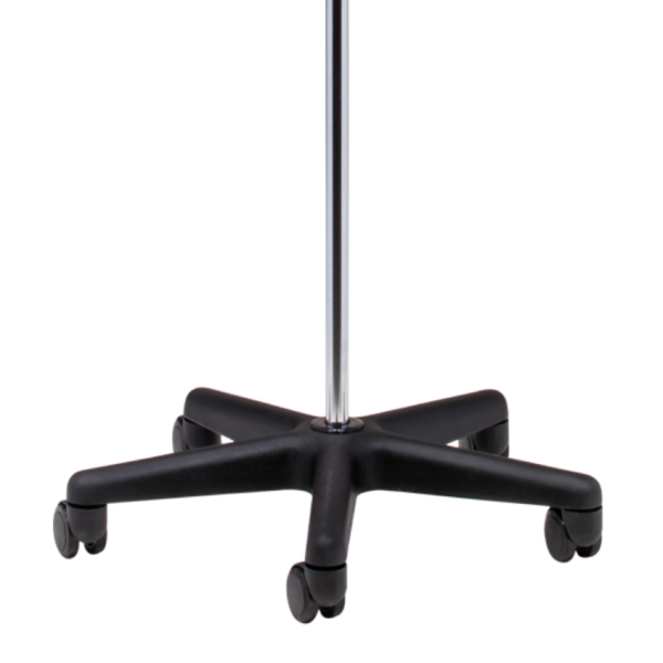 Economy Five Leg IV Pole, Nylon Base - Image 2