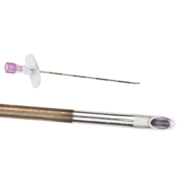 Weiss Epidural Needle with Fixed Wings, Modified Tuohy Point - Yellow