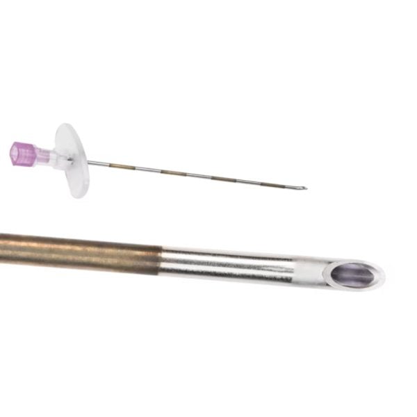 Weiss Epidural Needle with Fixed Wings, Modified Tuohy Point - Pink