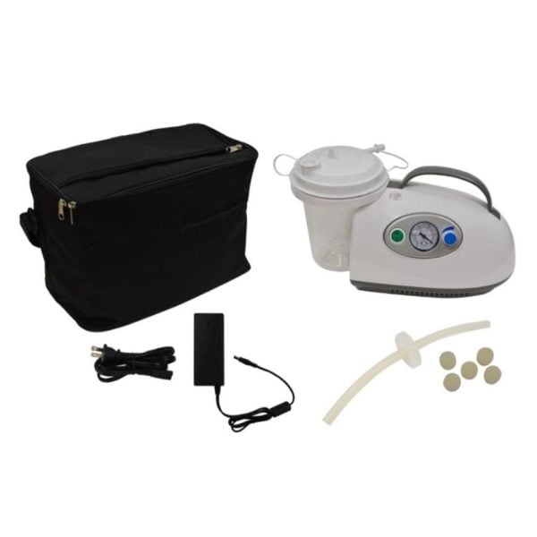 Portable Suction Machine with DC Rechargeable Battery - Image 2