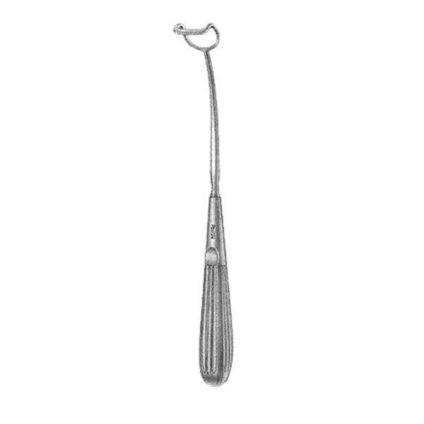 Reverse Curve Adenoid Curette, Size 0