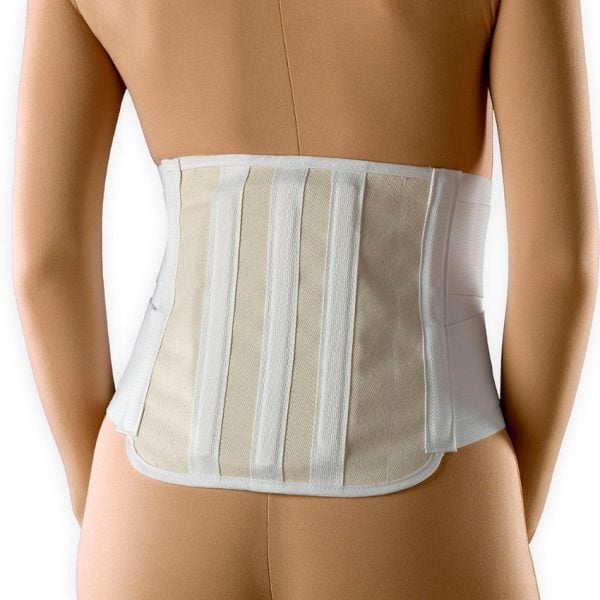 Duo-Compression Lumbar Sacral Support With Steels, Large, 34''-38''