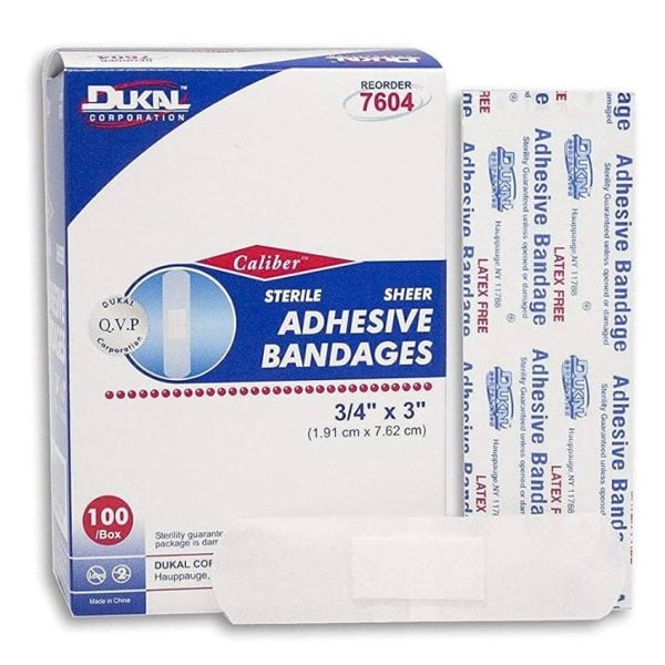 Caliber Adhesive Bandages