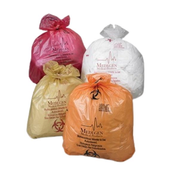 Autoclavable Biohazard Waste Bags Polypropylene with Indicator