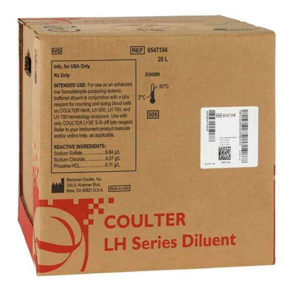 Coulter LH Series Diluent 20 Liter