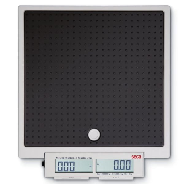 874 Mobile Flat Scale with Push Buttons & Double Display