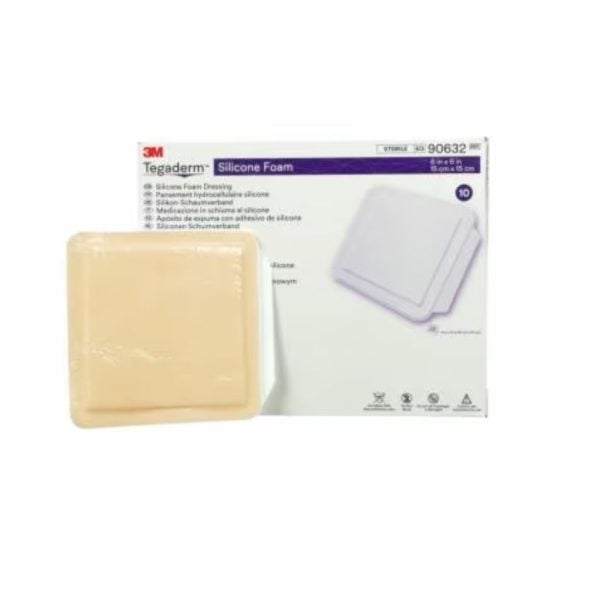 Tegaderm Silicone Foam Dressing, Non-Bordered - Image 2