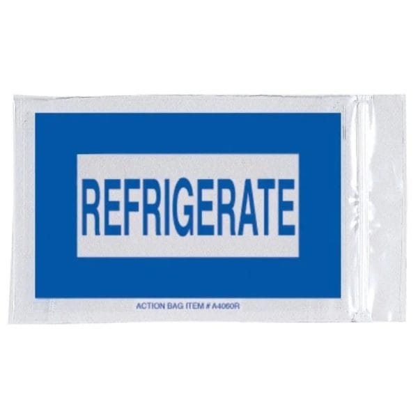 Refrigerated Zip Bags, 12" x 15"