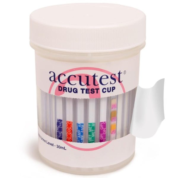 ACCUTEST 13 Panel Multi Drug Test Cup CLIA Waived