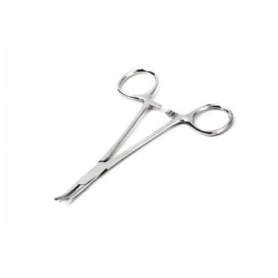 Curved Hemostatic Forceps - 5.5"