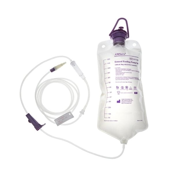 Enteral Feeding Gravity Set, Large Bore Set 1200 ml