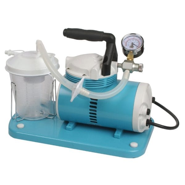 Schuco® S130A Aspirator, 800 CC Disposable Canister, 1 Tubing with Filter, Metal Base