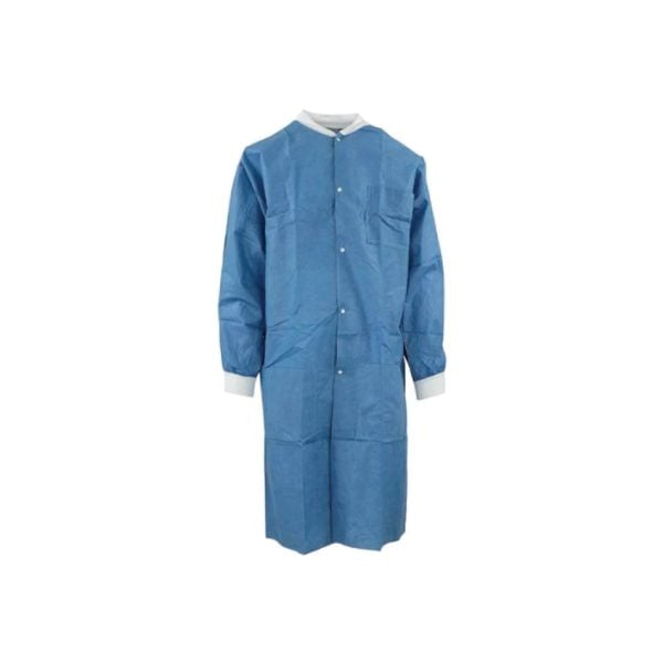 Laboratory Coats, Back Slit, Raglan Sleeve, Blue