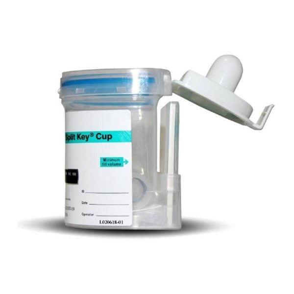 Integrated E-Z Split Key Cup, 4 Panel Drug Test