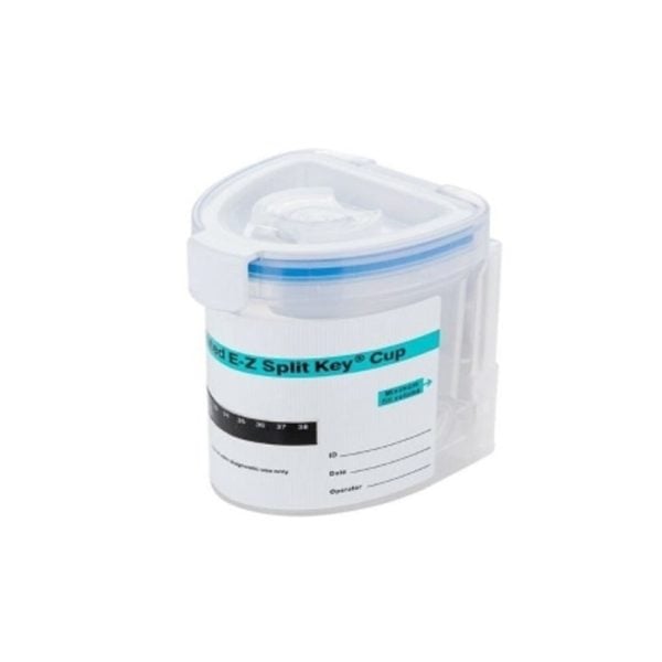 Integrated E-Z Split Key Cup, 5 Panel Drug Test