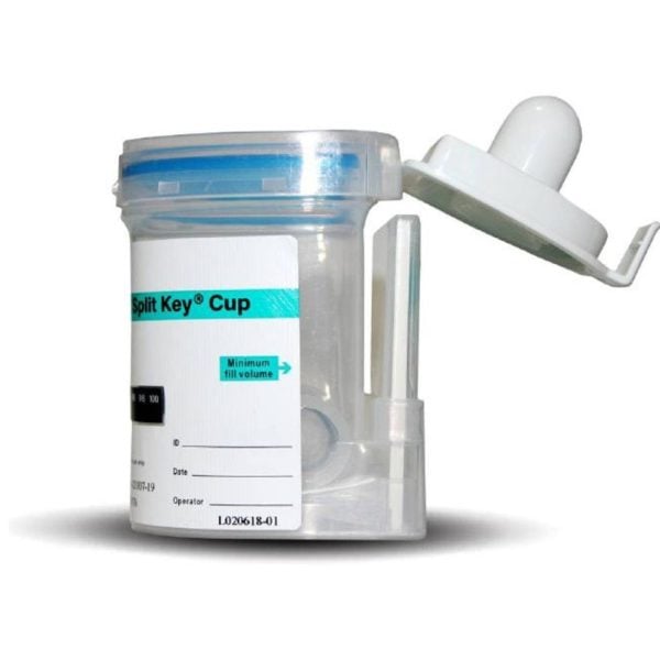 Integrated E-Z Split Key Cup A.D., 4 Panel Drug Test