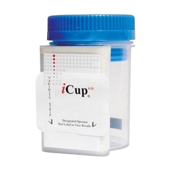 iCup Drugs of Abuse Test AD, 10 Drug Panel with Adulterants